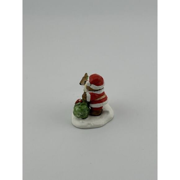 Wee Forest Folk " Santa Bear" Donna Petersen 1984 Retired Rare - Picture 3 of 9